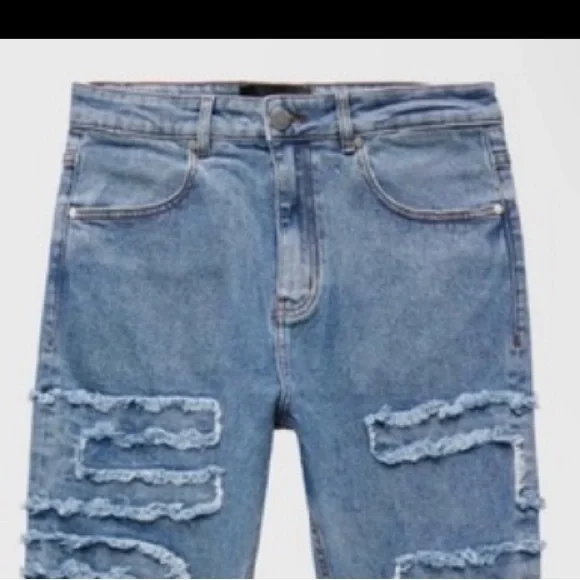 New-Homme Femme Twilight light blue jeans